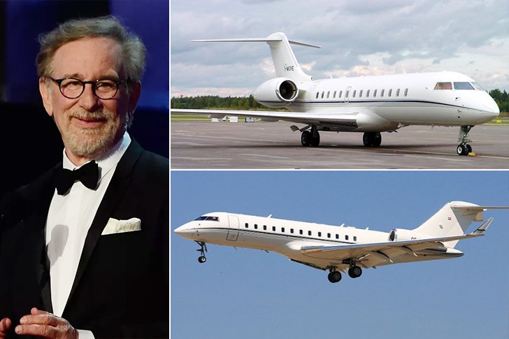 Steven Spielberg Private Jet