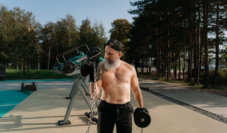 How to build muscle mass after 50?